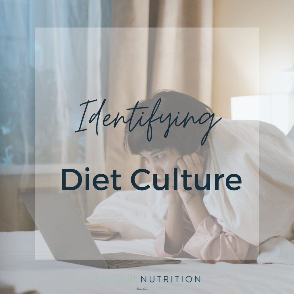 identifying diet culture